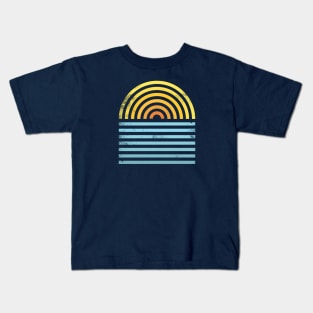 Retro Sunset Kids T-Shirt